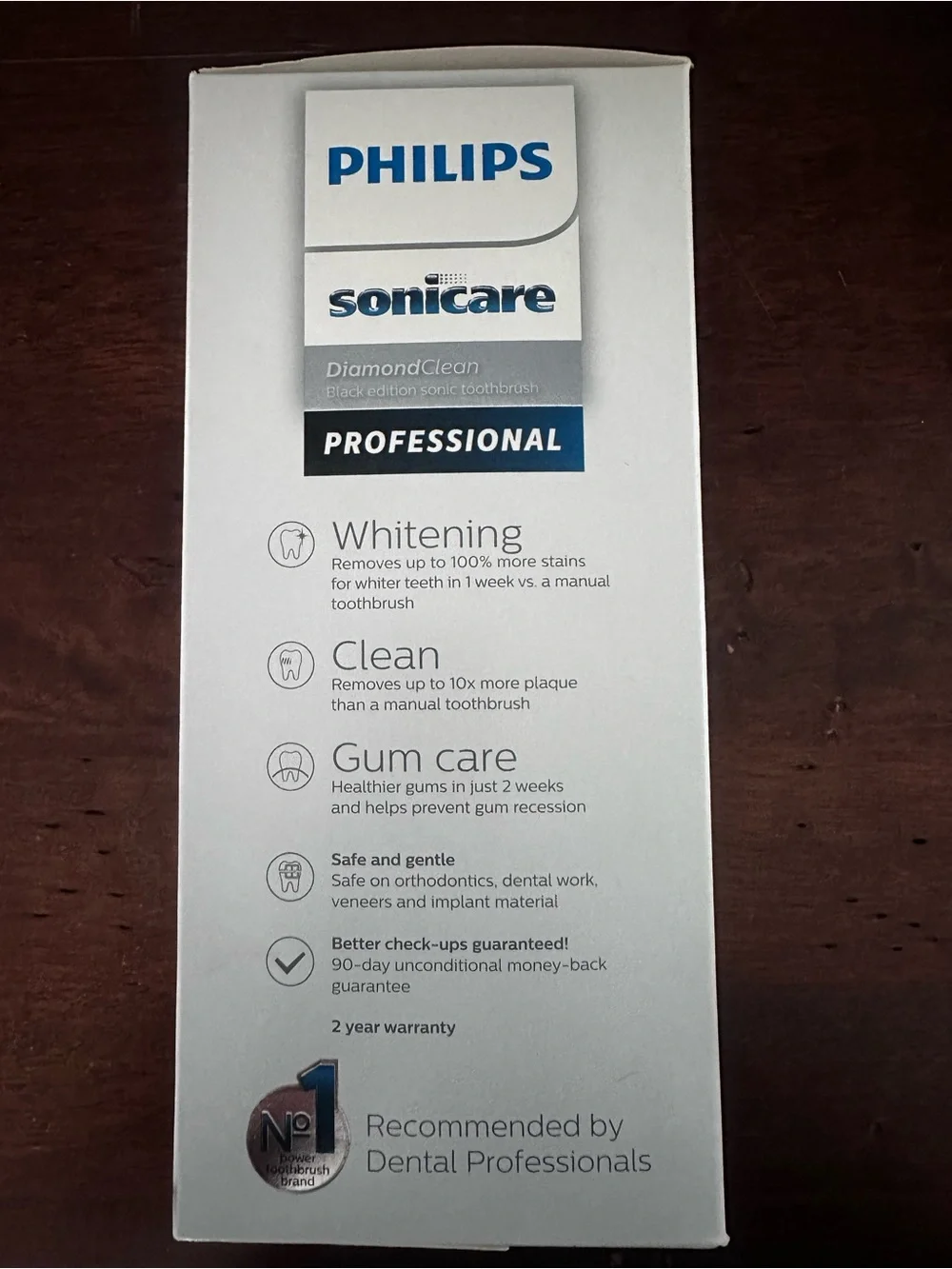 New sealed in box Sonicare DiamondClean Professional Electric Toothbrush - Black